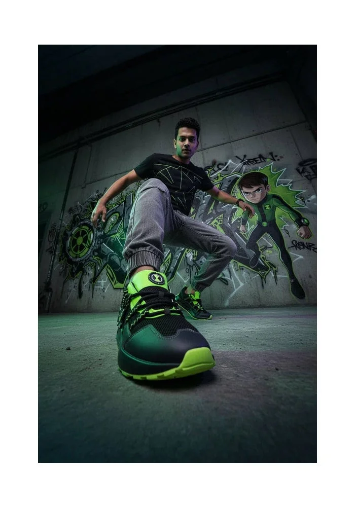 Bacca Bucci Neon Circuit BEN 10 Sneakers for Men | Best Price UAE